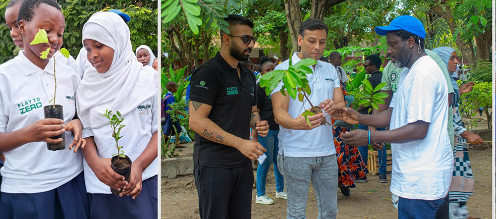Colin James Francis sharing Brazilian coffee expertise with Tanzanian farmers